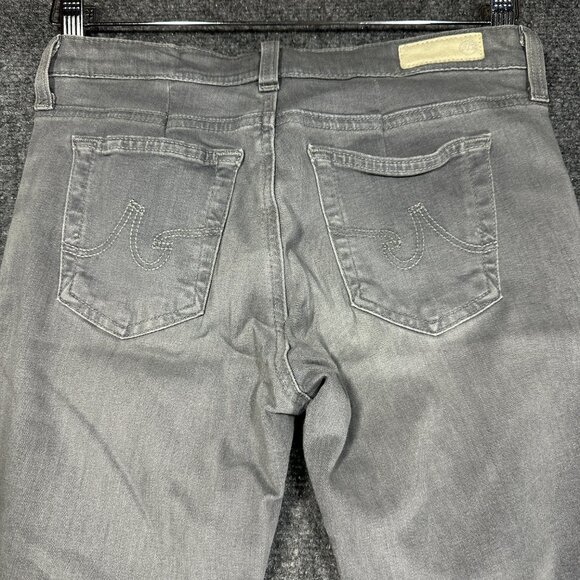 AG Adriano Goldschmied Jeans Womens 25 The Legging Ankle Super Skinny Gray Raw H - Picture 8 of 8